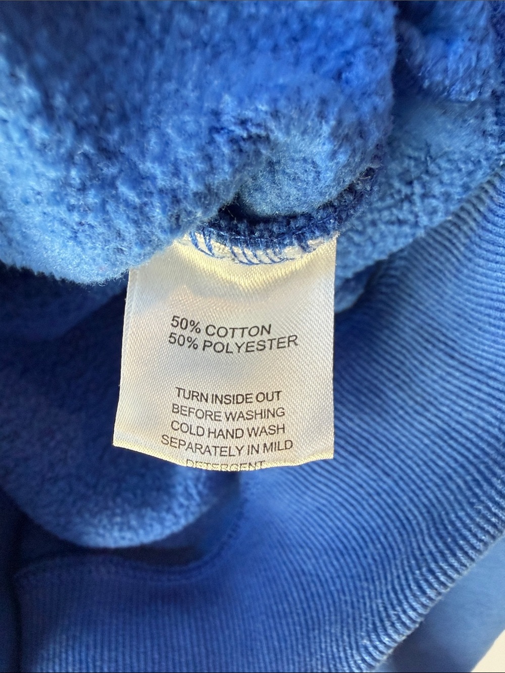 White Fox Blue Project 5 Oversized Hoodie - Picture 6 of 8